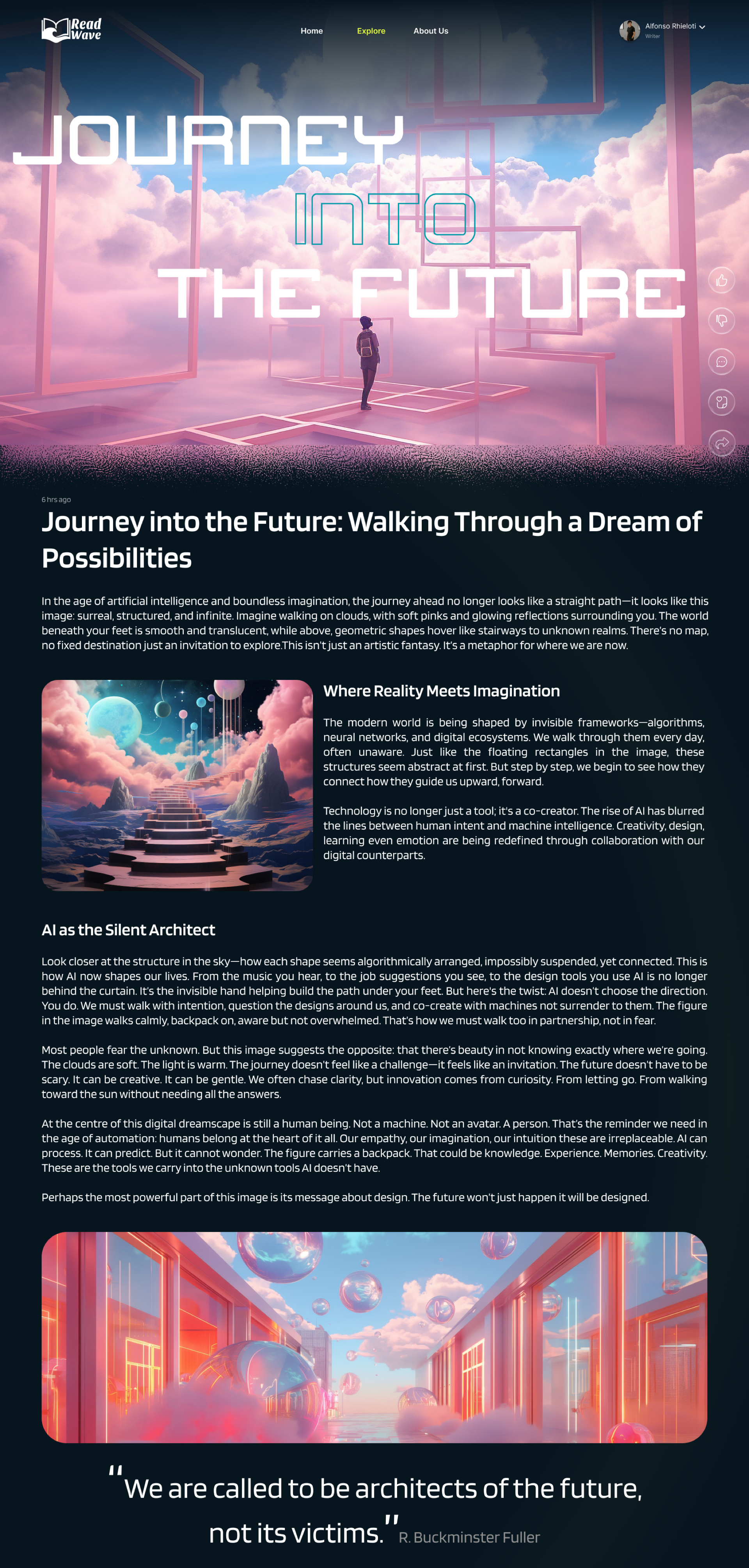 ReadWave Blog View